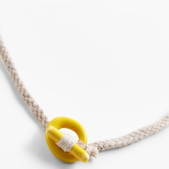 Zara Ceramic Daisy Necklace New - Picture 4 of 7